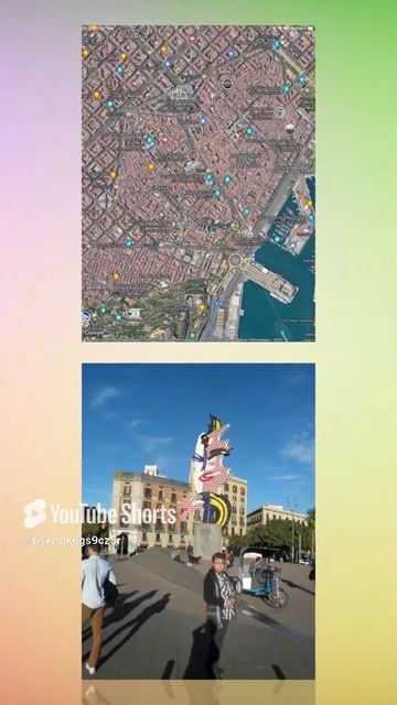 Барселона. Памятник Колумбу