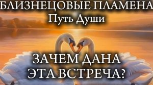 Близнецовые пламена. Зачем дана эта встреча?