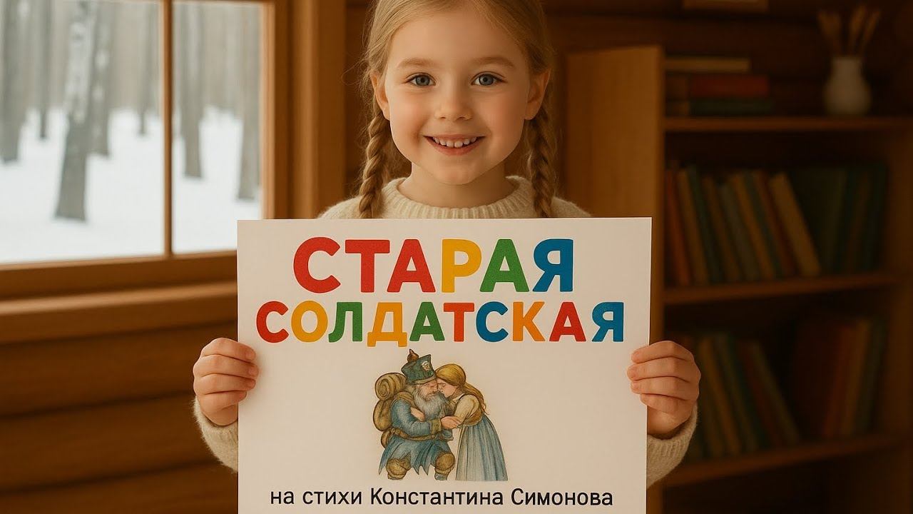 «Старая солдатская» | Славянский рок | Клип в стиле детских рисунков смотреть онлайн