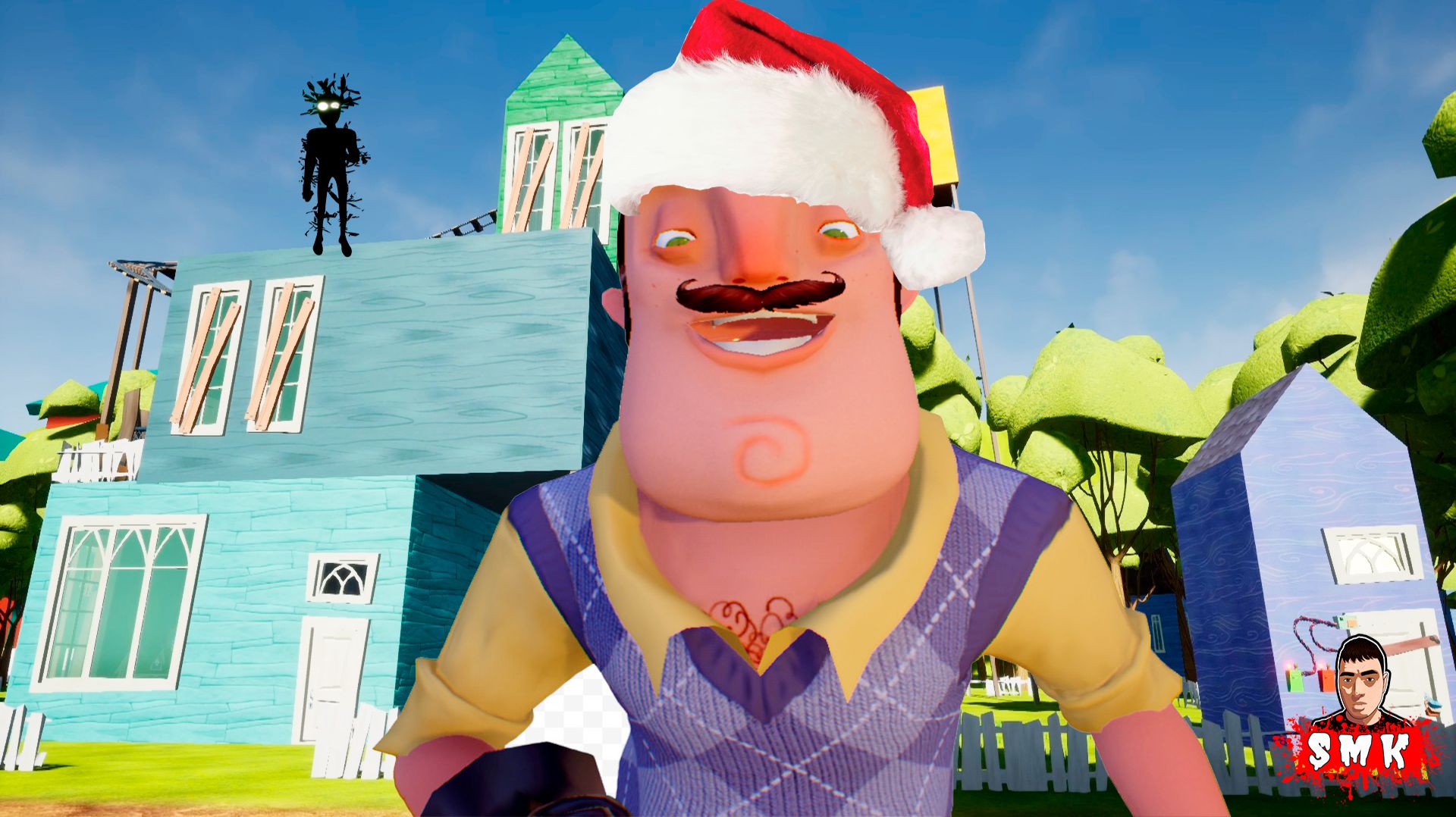 ШОУ ПРИВЕТ СОСЕД!С РОЖДЕСТВОМ ВАС!ИГРА HELLO NEIGHBOR MOD KIT ПРОХОЖДЕНИЕ HELLO RAINBOW И НОВЫЙ ГОД! смотреть онлайн