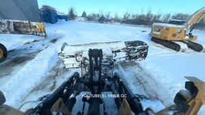 ** Снегоуборочная техника / Командная работа🔥/Большой склад / 3 дюйма снега ** VOLVO L70H с отвалом