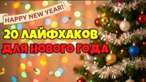 20 ЛАЙФХАКОВ ДЛЯ НОВОГО ГОДА !