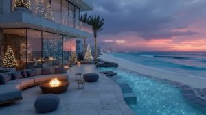 Пляжная Вечеринка и Праздничное Настроение ~ Зимний Релакс и Ритмы Заката 🎶