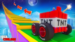 КАК ДАЛЕКО САМЫЕ ЧОКНУТЫЕ ТАЧКИ СМОГУТ ЗАБРАТЬСЯ ПО СТУПЕНЬКАМ ЛЕСТНИЦЫ В КОСМОС? ЭКСПЕРИМЕНТЫ ГТА 5