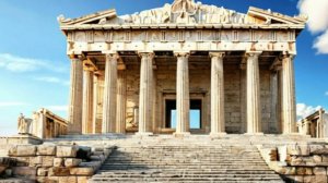 ГРЕЦИЯ. АФИНЫ. ДОРОГА К АКРОПОЛЮ