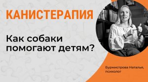 Как собаки исцеляют? КАНИСТЕРАПИЯ. Детский психолог о канистерапии