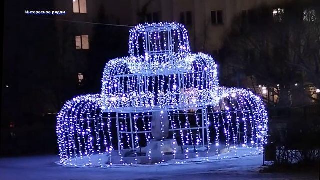 Новогоднее украшение города 🔷