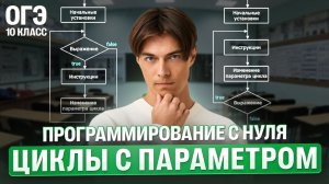 Программирование с нуля. Циклы с параметром | Илья Сагалов