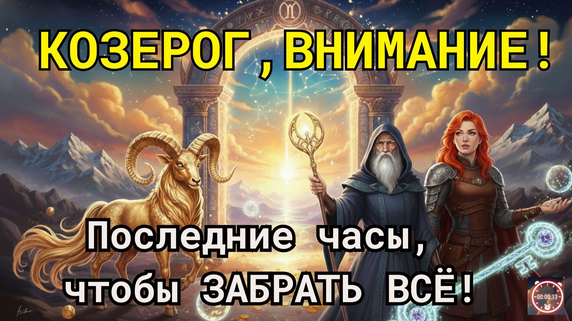 ♑️КОЗЕРОГ, ВНИМАНИЕ! Ты ПРОСПАЛ свой шанс? Последние часы, чтобы ЗАБРАТЬ ВСЁ! смотреть онлайн