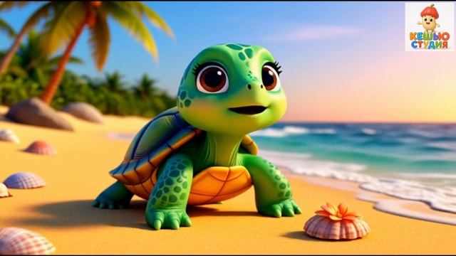 Черепашка Тута - Детская песенка для малышей