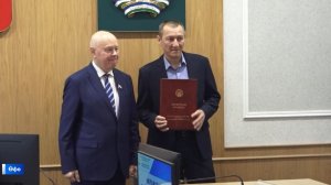 Константин Толкачев хәбәрселәргә юғары наградалар тапшырҙы