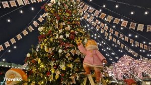 Зима в Москве-2026. Ёлка на Манежной площади