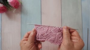 Красивый узор для кардигана, джемпера, жакета..