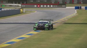 AUtomobilista 2 BMW M4 GT3 Road Atlanta Hot Lap 1.19.38 - Сравнение по просьбе с AC EVO