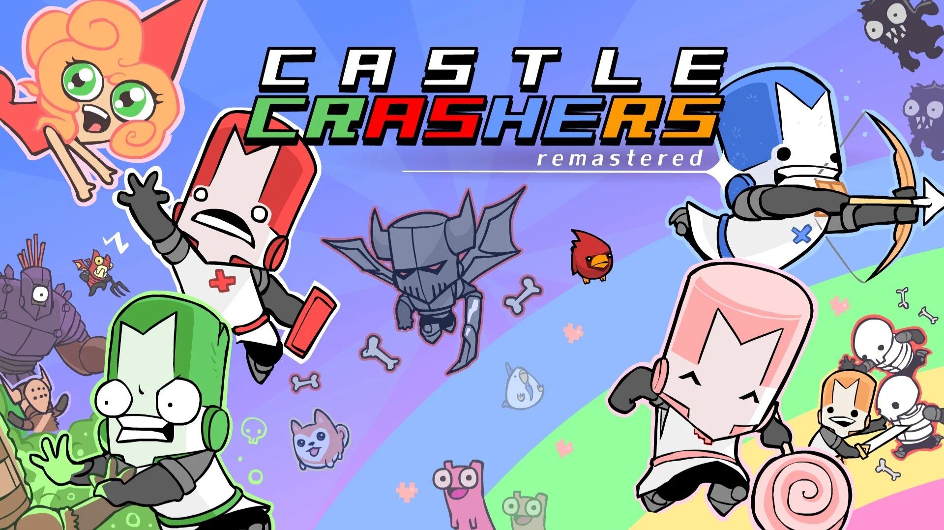 Прохождение Castle Crashers №1 Спасаю принцесс