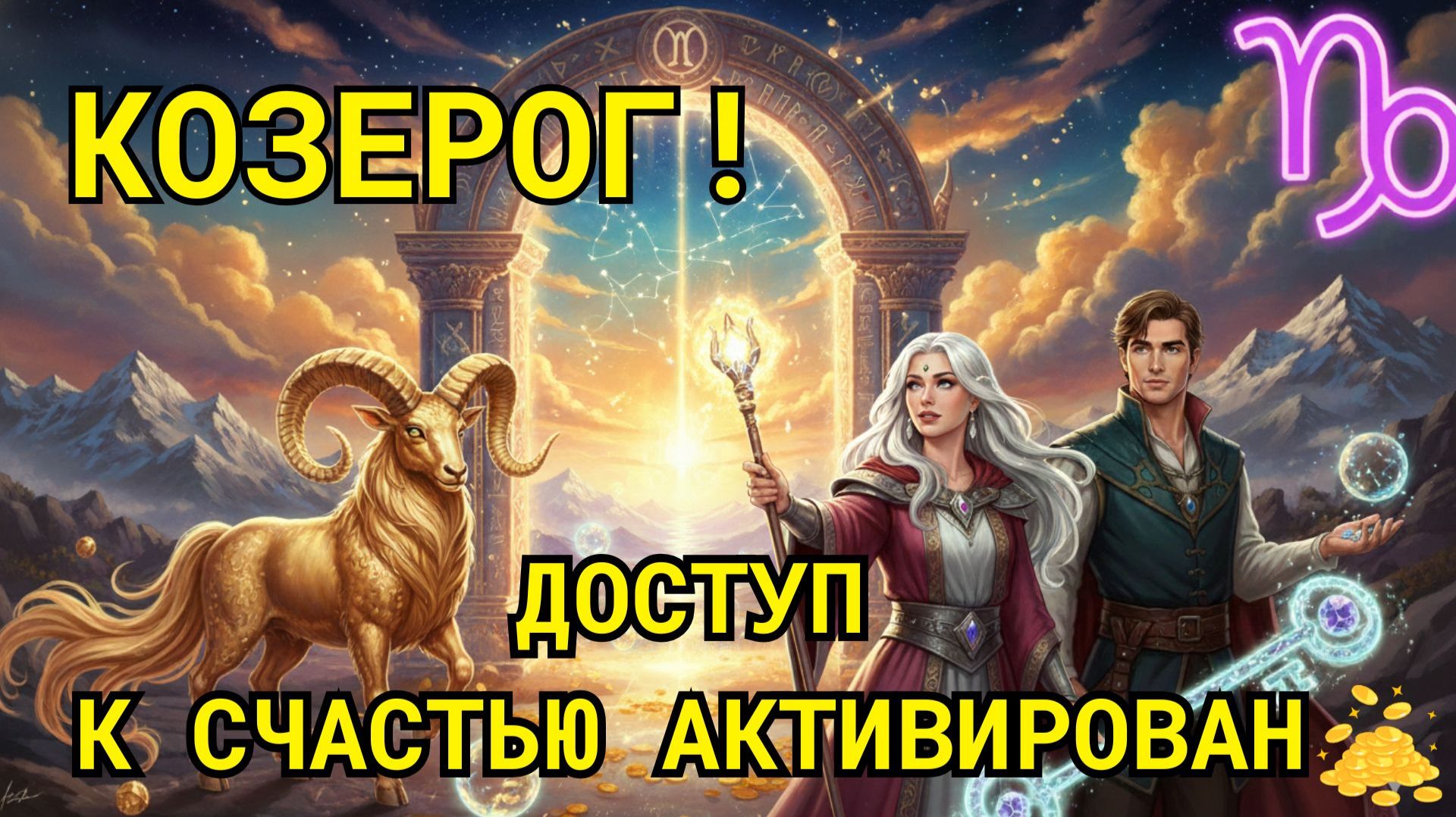 ♑️ КОЗЕРОГ, ДЛЯ ТЕБЯ ВСЕ ОТКРЫТО! 5 ключевых шагов, чтобы ВСТРЕТИТЬ ЛЮБОВЬ и БОГАТСТВО зимой 2026! смотреть онлайн