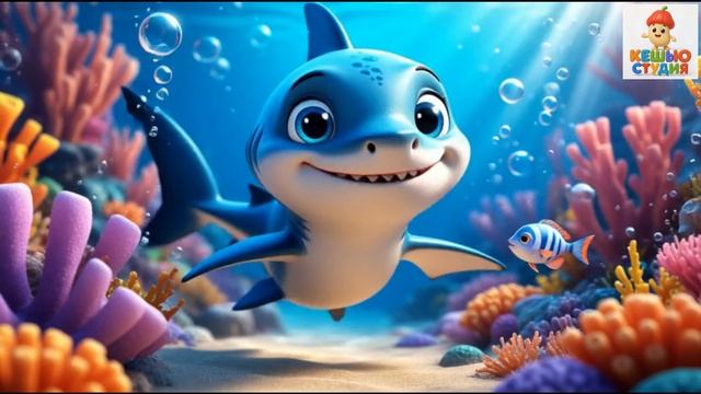Акулёнок Зубик - Детская песенка для малышей