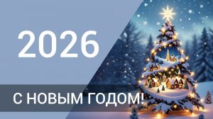 ПОЗДРАВЛЕНИЕ. Поздравляем Вас с Новым 2026 годом! Congratulations on the New Year 2026!