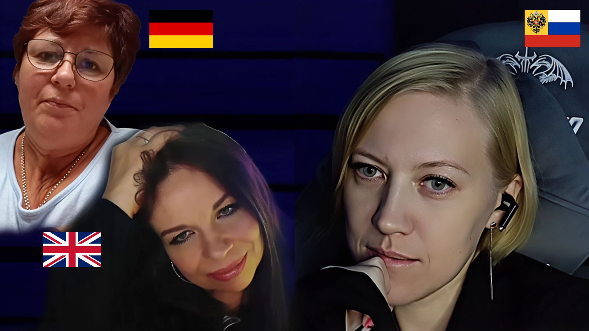 Вроде две адекватные собеседницы в начале диалогов, а потом понеслось... смотреть онлайн