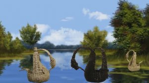 Поделки из газетных трубочек №1. 2019 год