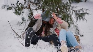 Рябина под снегом