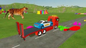 МУЛЬТИК ПРО МАШИНКИ. Мигалки и сирены. Полицейские машинки для детей.