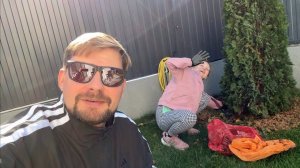 Убираюсь дома. Встречаю закат с любимой!