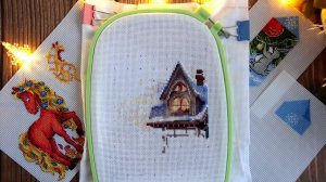 Сегодня отвела душу. Весь день вышивала.