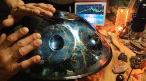 Ханг драм 56 см. Ми 154,  432,  Гц.   9 нот.   54к.