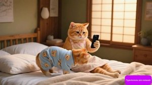 Мультфильмы для детей. Котенок очень сильно скучал по папе