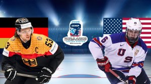 ХОККЕЙ МОЛОДЕЖНЫЙ ЧЕМПИОНАТ МИРА U20.  ГЕРМАНИЯ - США.  ТЕКСТОВАЯ ОНЛАЙН ТРАНСЛЯЦИЯ.