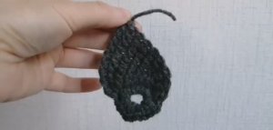 Листок -ирландское кружево