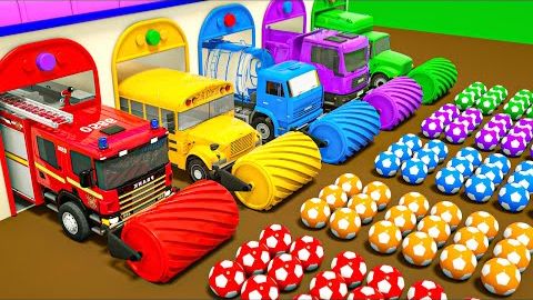 Раскрась футбольные мячи, детская песенка! — Шалтай-Болтай + песенка про акулёнка — Детские песенки смотреть онлайн