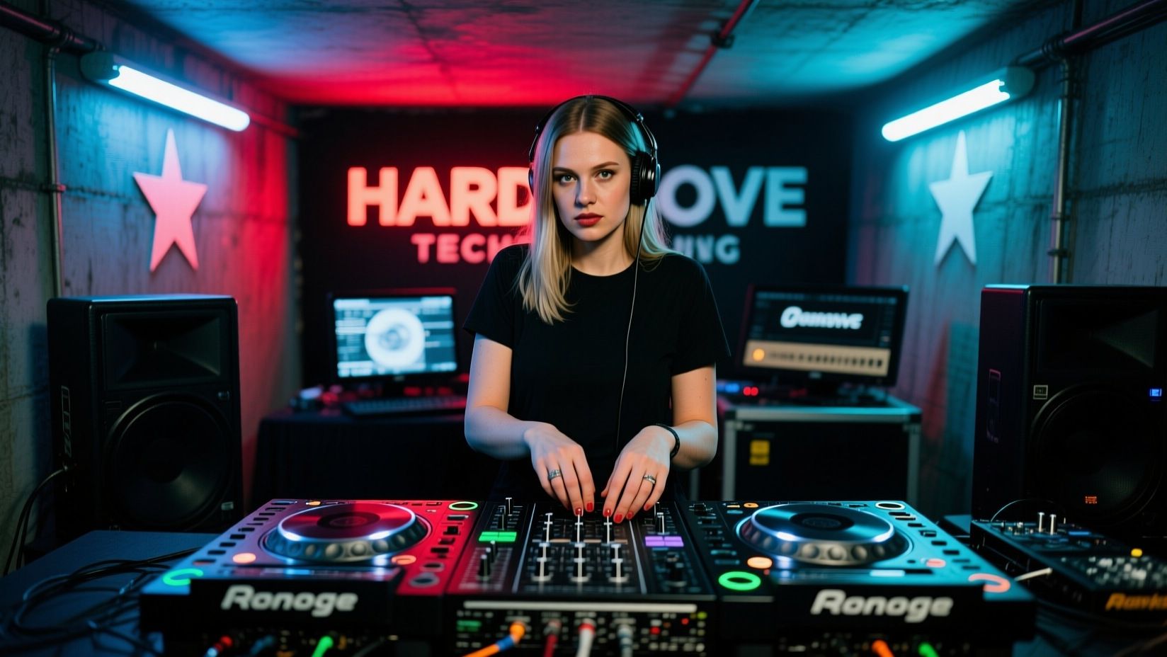 HARDGROOVE TECHNO SET IN A BUNKER ★ JOANNA KUCHTA смотреть онлайн