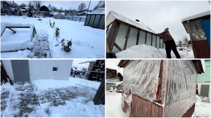 20-21 декабря. СВОДКИ С ДАЧИ. Пришла зима ❄️. Чем чистить снег с крыш?