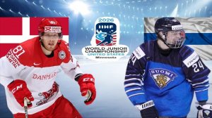 ХОККЕЙ МОЛОДЕЖНЫЙ ЧЕМПИОНАТ МИРА U20.  ДАНИЯ - ФИНЛЯНДИЯ.  ТЕКСТОВАЯ ОНЛАЙН ТРАНСЛЯЦИЯ.