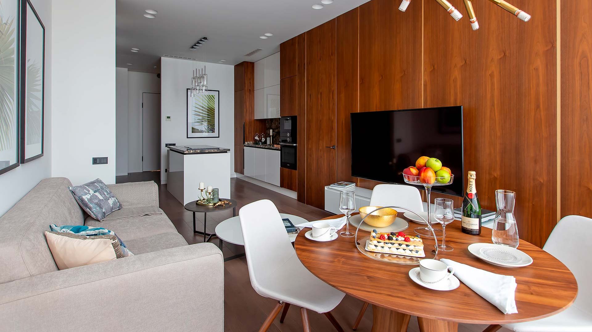 Дизайн и ремонт современных апартаментов ЖК BALCHUG VIEWPOINT смотреть онлайн