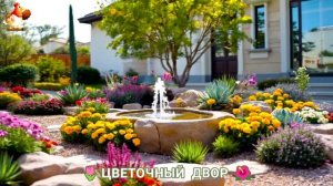 Цветы на участке и во дворе как красиво посадить фото идеи для вдохновения (209)