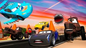 МУЛЬТИКИ ПРО МАШИНКИ 🚗  МОЛНИЯ МАКВИН И ТРАССА МЕЧТЫ. ГОНКА ЗА СУПЕРМОТОРОЧИКОМ