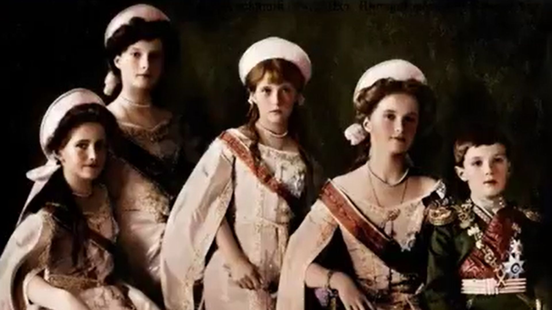 Цветные фото семьи Николая Второго (часть 2). Видео от SAFa