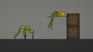 Глупая смерть в melon sandbox