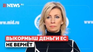 Захарова о долге Зеленского перед ЕС