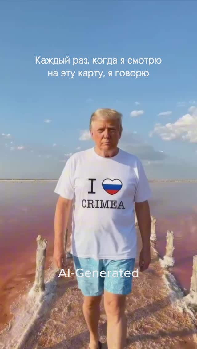 Трамп о Крыме #crimea