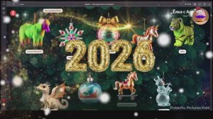 💖🎅🏻 Милая новогодняя ёлочка: очаровательная песенка от ИИ!💖Детский канал Pokezhu Pictures Kids