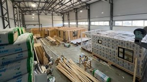 Производственный цех компании "АРХ модуль"