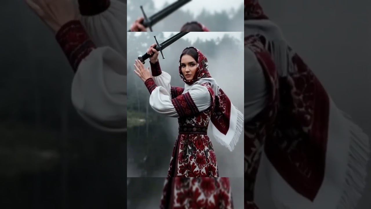 «РУСЬ — В СЕРДЦЕ МОЁМ Эпический Славянский Фолк-Рок! Женский вокал. Сила предков!» смотреть онлайн