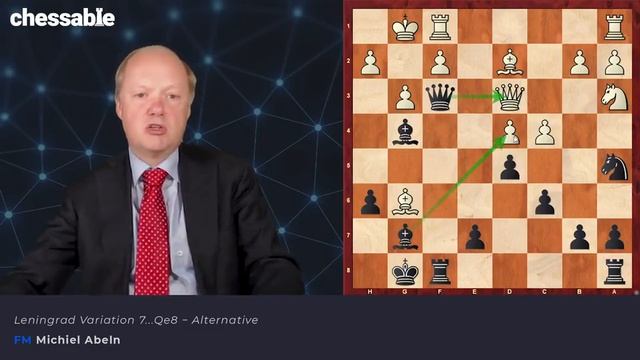 05. Leningrad Variation 7... Qe8 − Alternative смотреть онлайн