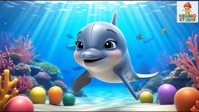 Дельфинёнок Кики - Детская песенка для малышей