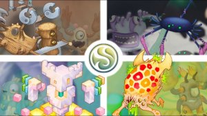 Фанатские Островки - Все Монстры, Песни и Анимации (My Singing Monsters, Мои Поющие Монстры, Msm)