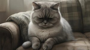 песня про грустного кота